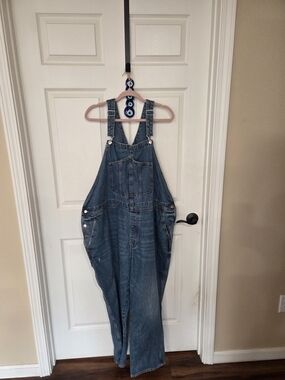 Old Navy Blue Denim Overalls Jumpsuit